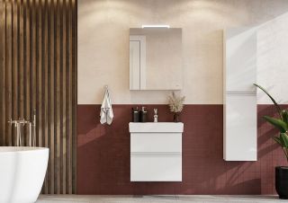 Зеркало Roca Oleta A857646806 с подсветкой 60см Белый глянец